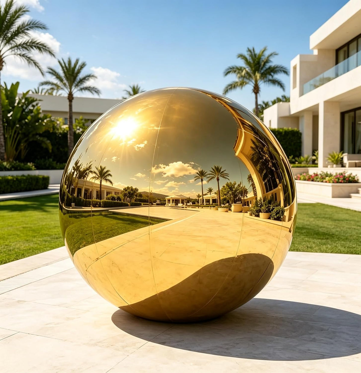 Inflatable Mirror Ball,Reusable Mirror Ball Large Event Decoration PVC Ball for Party,Concerts,Stage,Wedding